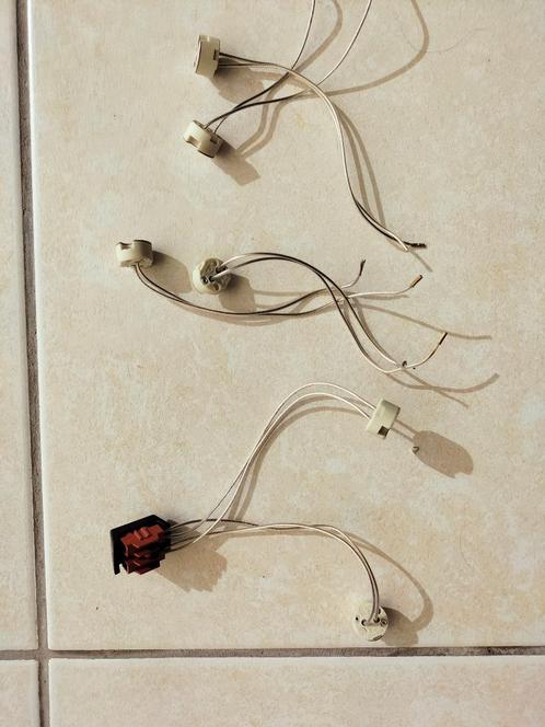 6 Halogeenaansluitingen voor laagspanning, universeel, Doe-het-zelf en Bouw, Elektriciteit en Kabels, Gebruikt, Kabel of Snoer