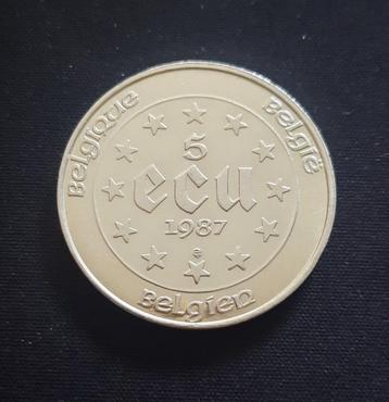 5 ecu Karel V 1987 beschikbaar voor biedingen