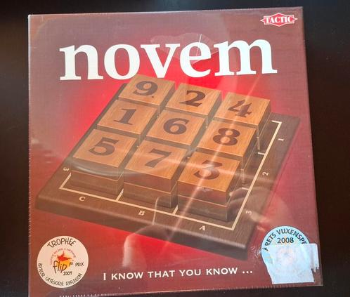 Novem tactic games, Hobby en Vrije tijd, Gezelschapsspellen | Overige, Nieuw, Ophalen of Verzenden