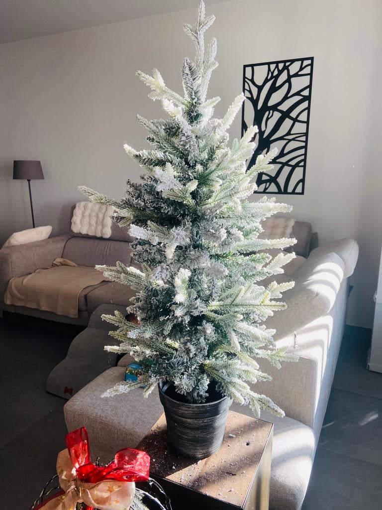 Kerstboom en versiering, Ophalen, Zo goed als nieuw