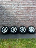 Audi originele lichtmetalen velgen 16inch 8v Continental, Ophalen, Gebruikt, 16 inch, Banden en Velgen