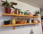 Stevig houten wandrek, Huis en Inrichting, Ophalen, Zo goed als nieuw