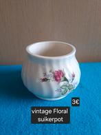 floral suikerpotje, Enlèvement