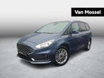 Ford Galaxy Hybride Vignale automaat|Trekh.|7 zit|FULL Optio, Auto's, Gebruikt, 4 cilinders, Blauw, 7 zetels