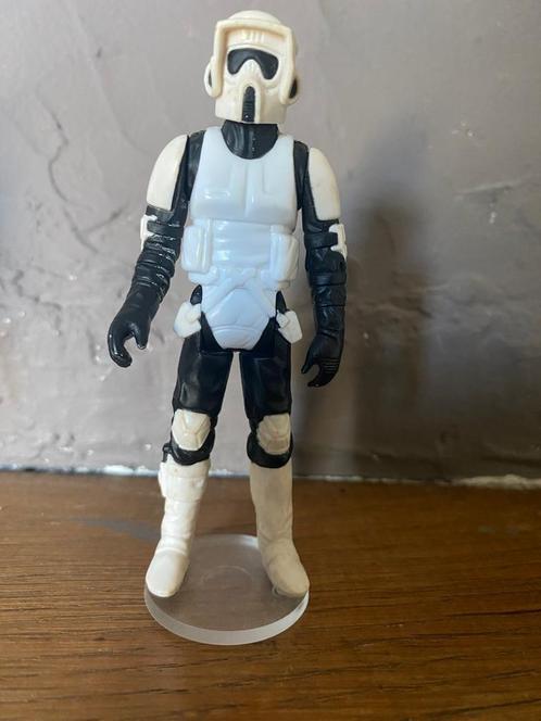 Star Wars Vintage Biker Scout 1983 Kenner, Collections, Star Wars, Utilisé, Figurine, Enlèvement ou Envoi