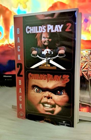 Child's Play 2 & 3 (VHS) v.o disponible aux enchères