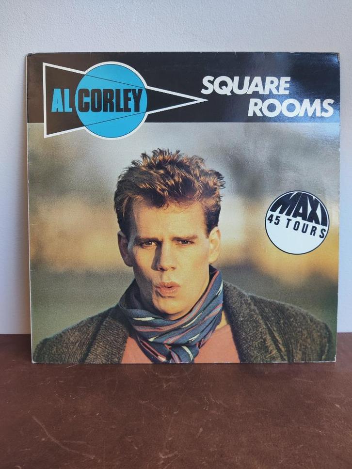 Vinyl: Al Corley – Square Rooms, Cd's en Dvd's, Vinyl | Overige Vinyl, Gebruikt, Ophalen of Verzenden