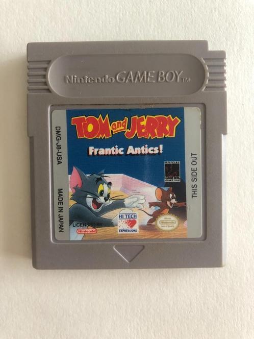 Tom and Jerry frantic antics - gameboy, Consoles de jeu & Jeux vidéo, Jeux | Nintendo Game Boy, Comme neuf, Aventure et Action