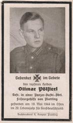 Duits oorlogsslachtoffer  Ottmar Pölftert, Ophalen of Verzenden