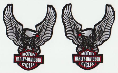 Harley Davidson Adelaar sticker set #1, Motoren, Accessoires | Stickers, Verzenden