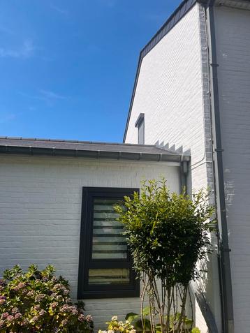 800x1410 antracietgrijs wit PVC-raam beschikbaar voor biedingen