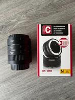 Nikon macro tussenringen Caruba Chroom II, Comme neuf, Enlèvement ou Envoi, Accessoires