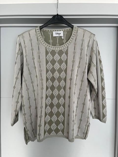Pull met driekwartsmouw / maat 50, Kleding | Dames, Grote Maten, Tobago, Trui of Vest, Ophalen of Verzenden, Zo goed als nieuw