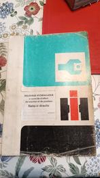 Catalogue et farde + régulateur hydraulique ih, Ophalen, Case IH