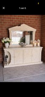 Stenen dresoir kast, Ophalen