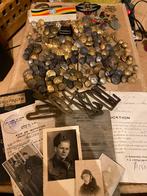 Tresors de guerre, boutons documents médailles, Collections, Enlèvement ou Envoi, Gendarmerie