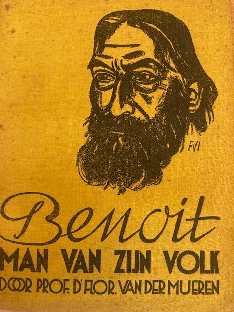 Peter Benoit Man van zijn volk, Flor Van Der Mueren, Ophalen of Verzenden, 20e eeuw of later, Gelezen