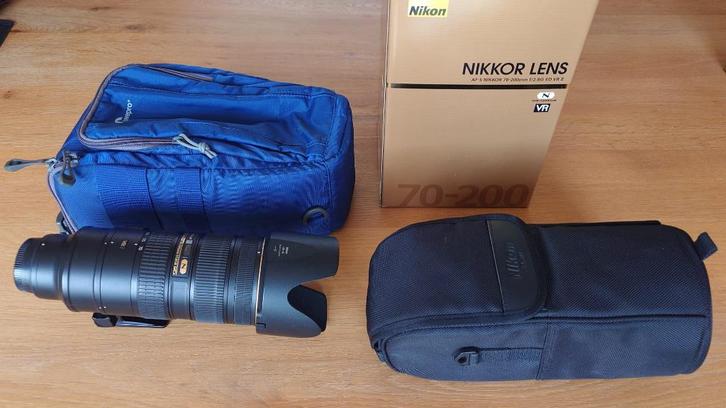 Nikon AF-S 70-200mm f/2.8G VR tele-zoom lens, Audio, Tv en Foto, Foto | Lenzen en Objectieven, Gebruikt, Telelens, Zoom, Ophalen