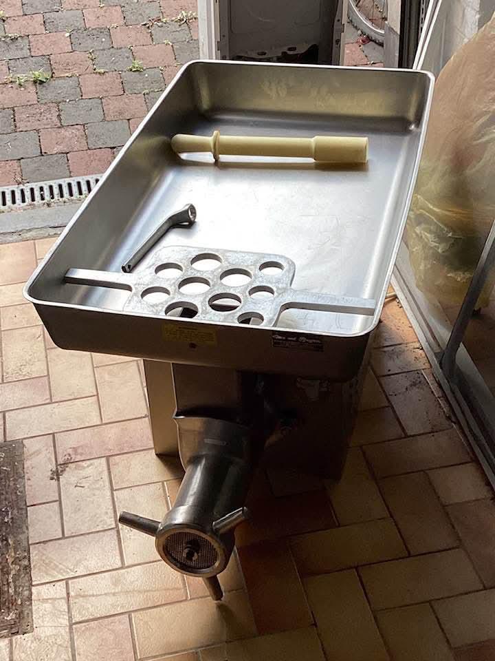 Hachoir à viande professionnel inox DÜKER REX / OMEGA, Enlèvement