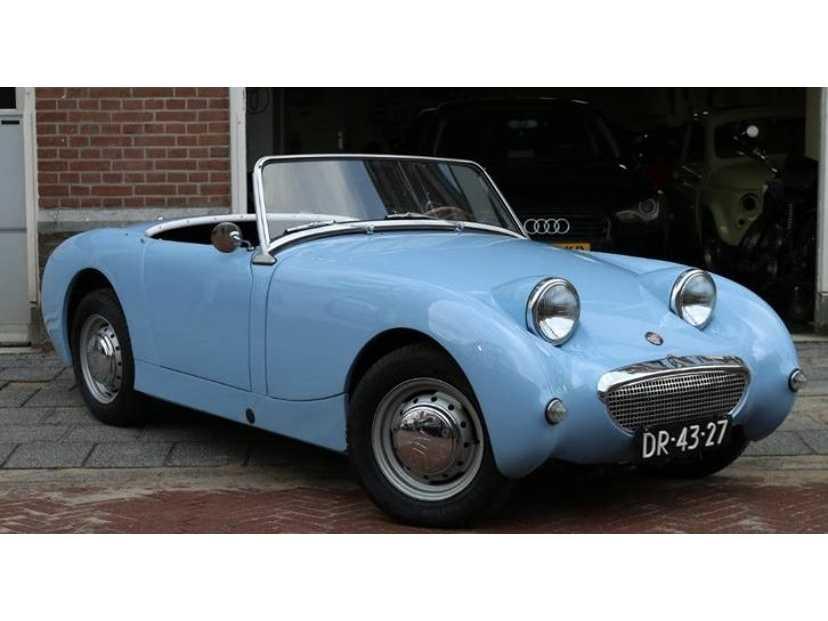 Austin - Frogeye - Healy Sprite MKII - Oldtimer, Auto's, Austin, Cabriolet, Bedrijf, Handgeschakeld