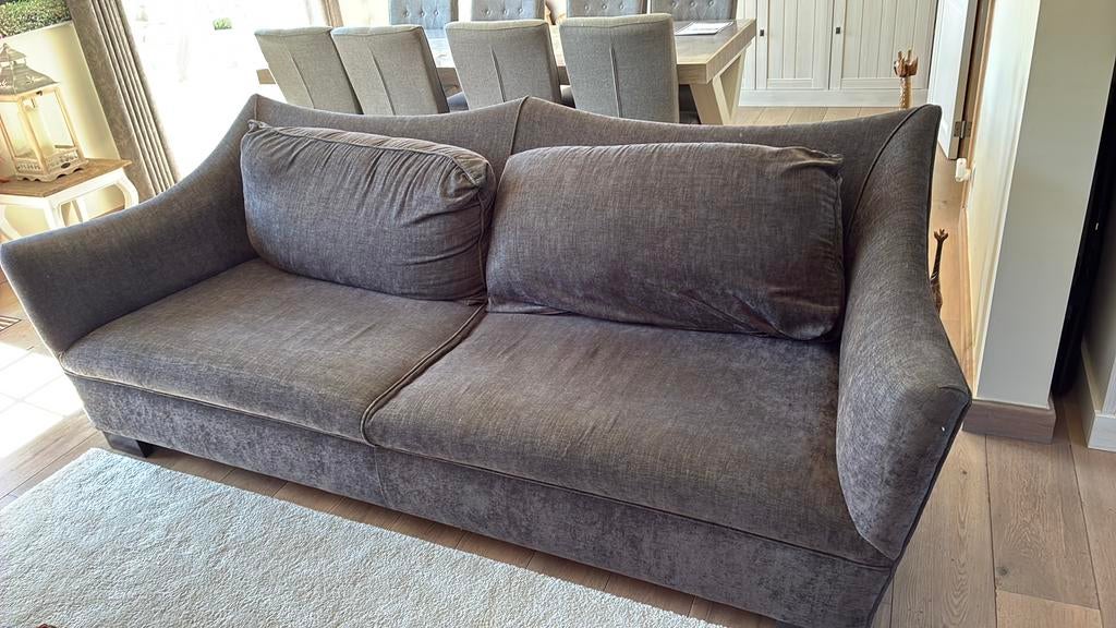 Zetel, Maison & Meubles, Canapés | Salons, 200 à 250 cm, Comme neuf, Enlèvement, Tissus