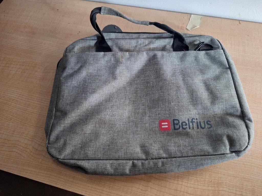 tas laptoptas Belfius, Computers en Software, Laptoptassen, Ophalen of Verzenden, Zo goed als nieuw
