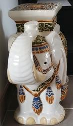 Décoration éléphant céramique émaillée, Enlèvement