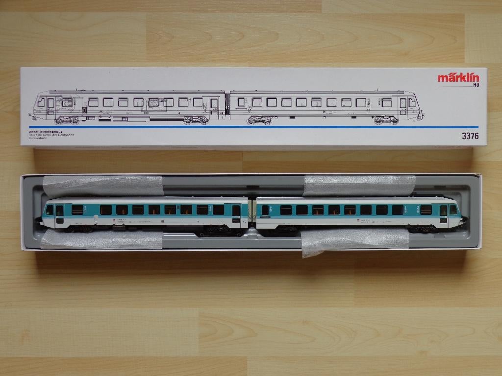 Marklin ho DB 3376 Train automoteur diesel Série 628.2, Enlèvement ou Envoi, Comme neuf, Locomotive, Märklin