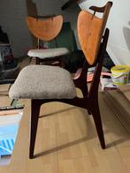 Eetkamer set jaren 60 Dutch design Louis van Teeffelen, Huis en Inrichting, Ophalen, Vintage jaren 60, Bruin, Zo goed als nieuw