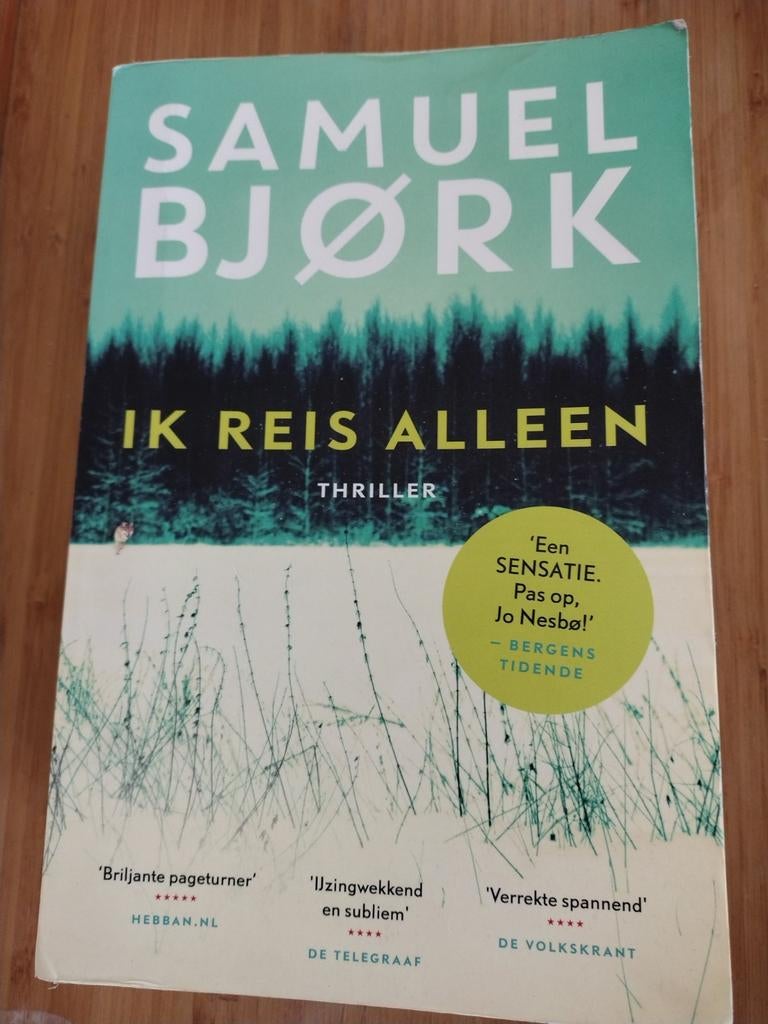 Samuel Bjørk - Ik reis alleen, Boeken, Thrillers, Ophalen of Verzenden
