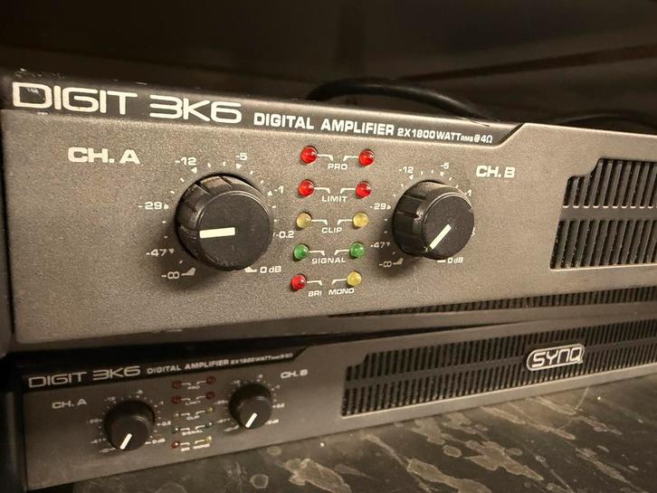 SYNQ DIGIT 3K6 (40 stuks), Musique & Instruments, Amplis | Clavier, Moniteur & Sono, Utilisé, Sono, 1000 watts ou plus, Enlèvement