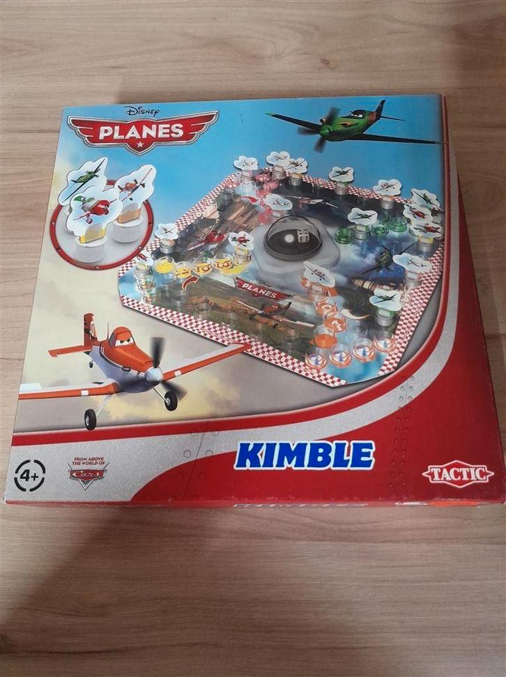 Disney planes kimble - mens erger je niet - s4434, Hobby en Vrije tijd, Gezelschapsspellen | Bordspellen, Zo goed als nieuw, Verzenden