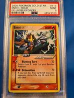Entei  [Gold Star] 113/115 - Unseen Forces (PSA 9), Verzenden, Gebruikt