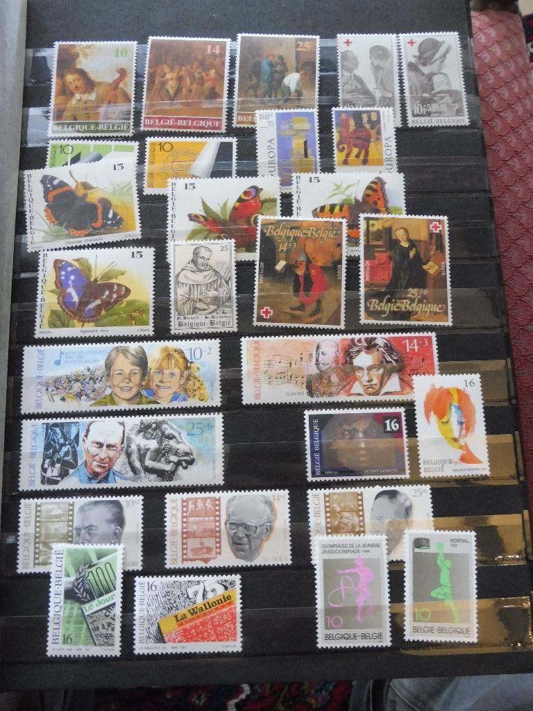 België 1982-1995, Ophalen of Verzenden, Postfris, Orginele gom, Postfris