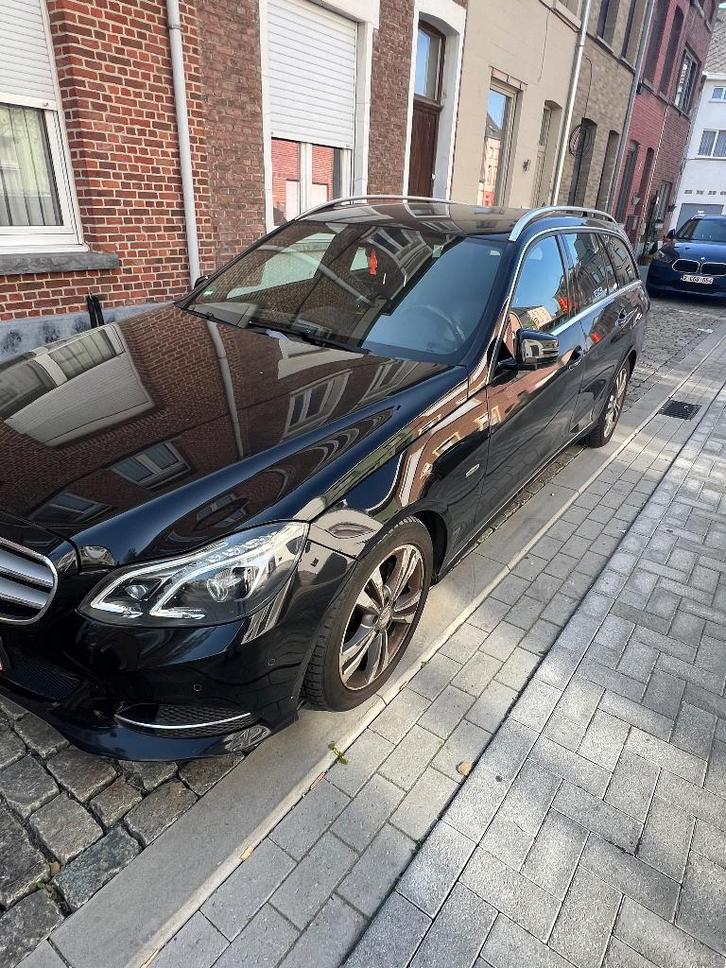 Mercedes E200D bleutec - 2016, Autos, Mercedes-Benz, Particulier, Classe E, Diesel, Euro 6, Break, 5 portes, Boîte manuelle, Noir