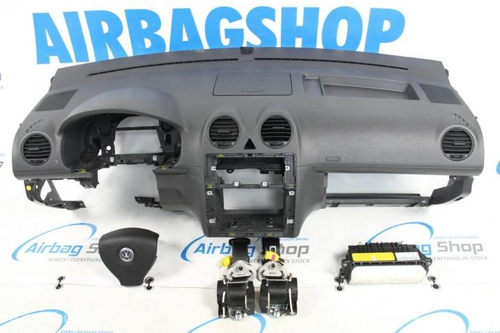 Airbag set Dashboard Volkswagen Caddy (2010-2015), Autos : Pièces & Accessoires, Tableau de bord & Interrupteurs, Utilisé, Enlèvement ou Envoi
