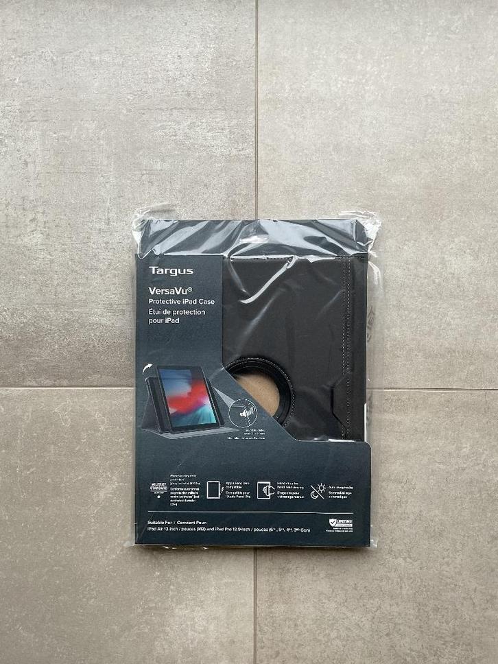 iPad - Targus Case for iPad Air 13-inch & iPad Pro 12.9-inch, Computers en Software, Tablet-hoezen, Nieuw, Bescherming voor- en achterkant