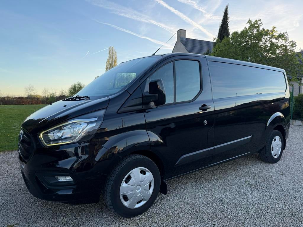 Ford Transit Custom*2019*Automaat*Export/Handelaar*11499€, Auto's, Ford, Stof, 1995 cc, 4 cilinders, Zwart