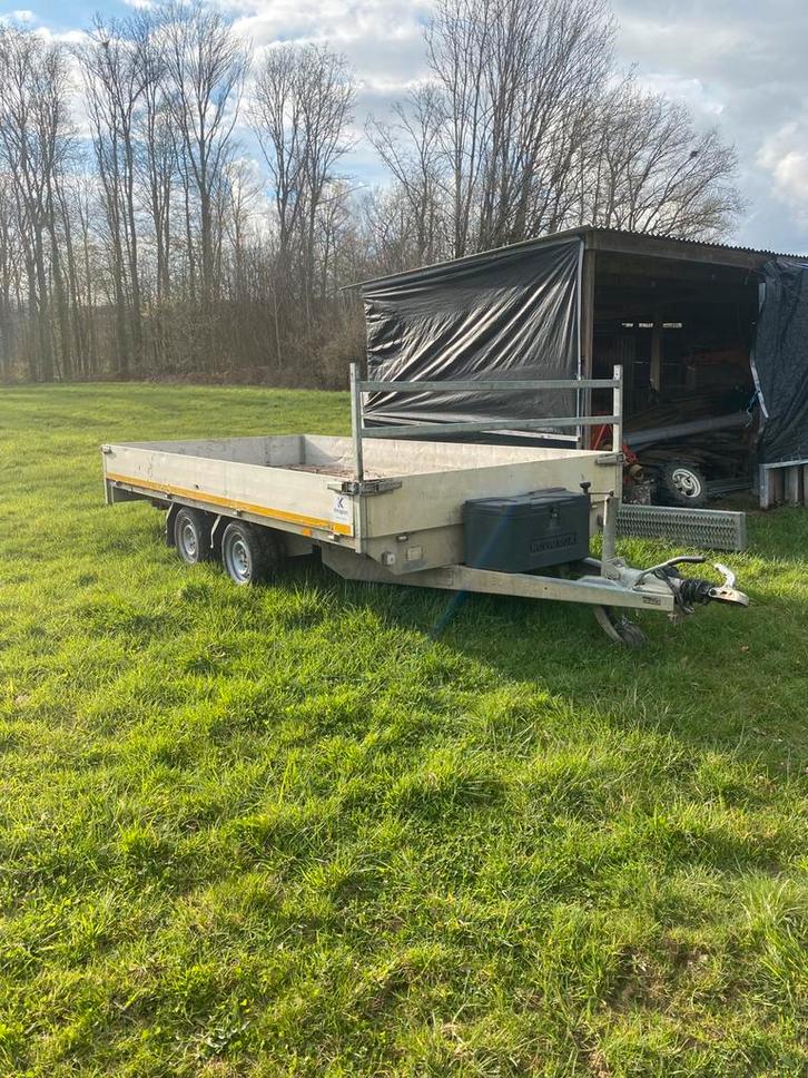 Remorque Edouard P4 3T, Autos : Divers, Remorques, Comme neuf, Enlèvement