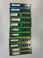 Lot RAM-geheugen voor desktop pc – 10 stuks (DDR2 / DDR3), Computers en Software, RAM geheugen, Gebruikt, DDR3, Ophalen of Verzenden