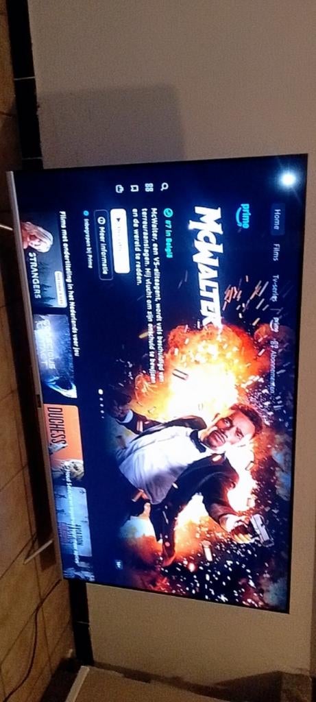 Metz 4k uhd Google smart tv 55 inch, Audio, Tv en Foto, Televisies, Ophalen