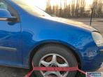 Aile avant droite lat rale pour VW Golf 5 bleue LC5J (2004-2, Volkswagen, Volkswagen AG, Vw@volkswagen.de, Utilisé