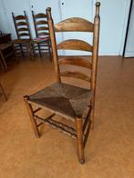 6 begijnhofstoelen, Huis en Inrichting, Stoelen, Ophalen, Gebruikt, Begijnhofstoel, Bruin