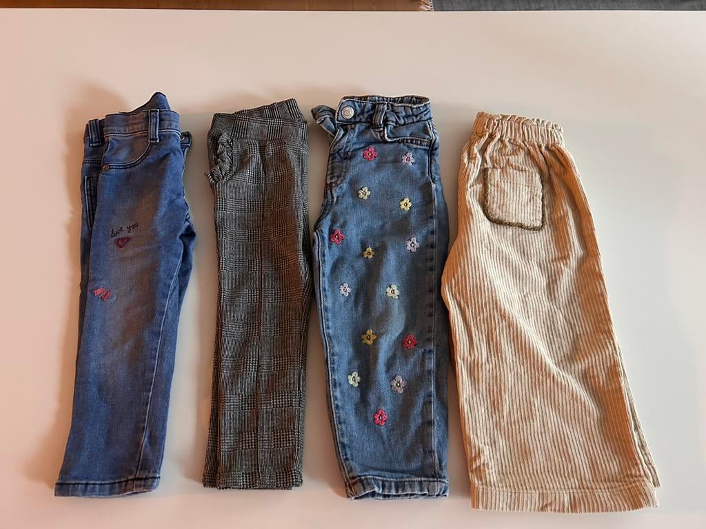 Lot broeken mt 92/98, Kinderen en Baby's, Kinderkleding | Kinder-kledingpakketten, Ophalen of Verzenden, Gebruikt, Maat 92