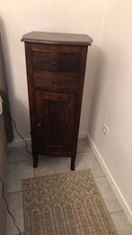 Nachtkast Koloniale stijl massief hout, Enlèvement, Comme neuf, Bois
