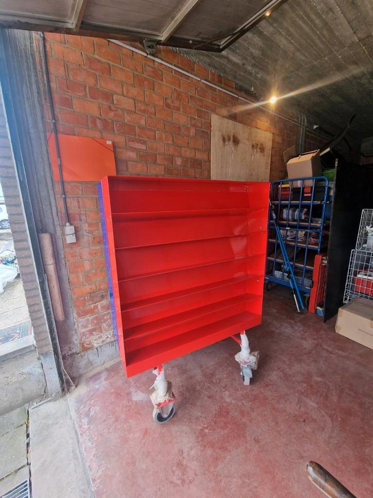 Industriële Pickingkast/ Onderdelen kast, Bricolage & Construction, Métaux, Enlèvement