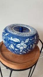 Blauwe chinese porseleinen  gemberpot, Antiek en Kunst, Ophalen