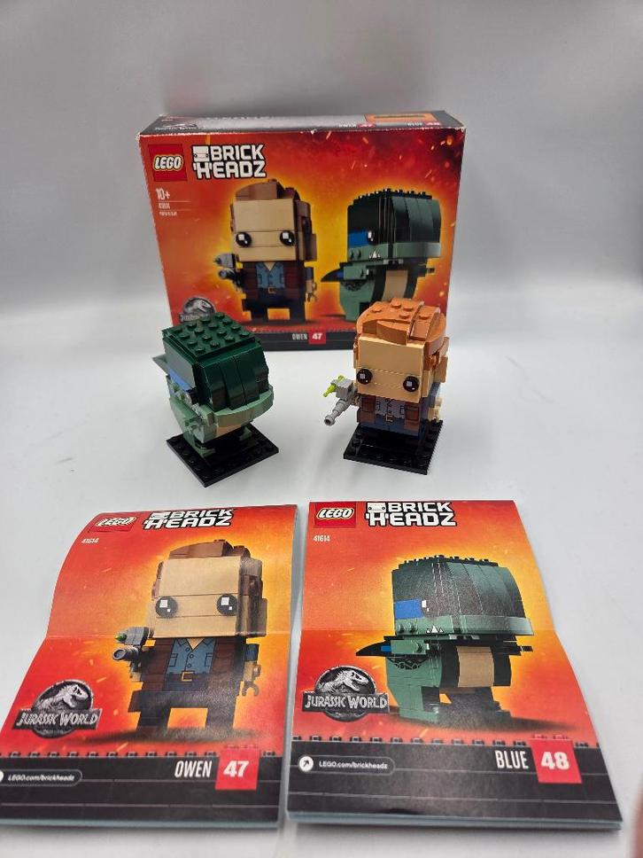 Lego Brickheadz 41614 Owen & Blue, Kinderen en Baby's, Speelgoed | Duplo en Lego, Zo goed als nieuw, Lego, Complete set, Ophalen of Verzenden