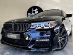 BMW 520 iA/ TOURING/ PACK M/ TOIT PANO/ ATTELAGE/ LED/ GPS, Entreprise, Alcantara, Noir, 5 portes