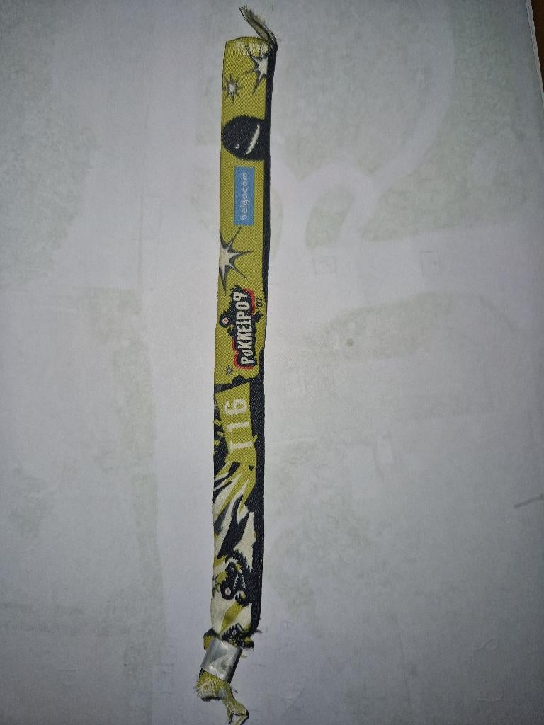 Pukkelpop 2007 bandje wristband - intact clasp, Ophalen of Verzenden, Zo goed als nieuw